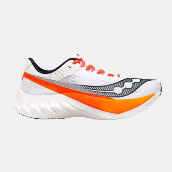 SAUCONY Endorphin Pro 4 Ανδρικό Running Παπούτσι Σε Λευκό Χρώμα